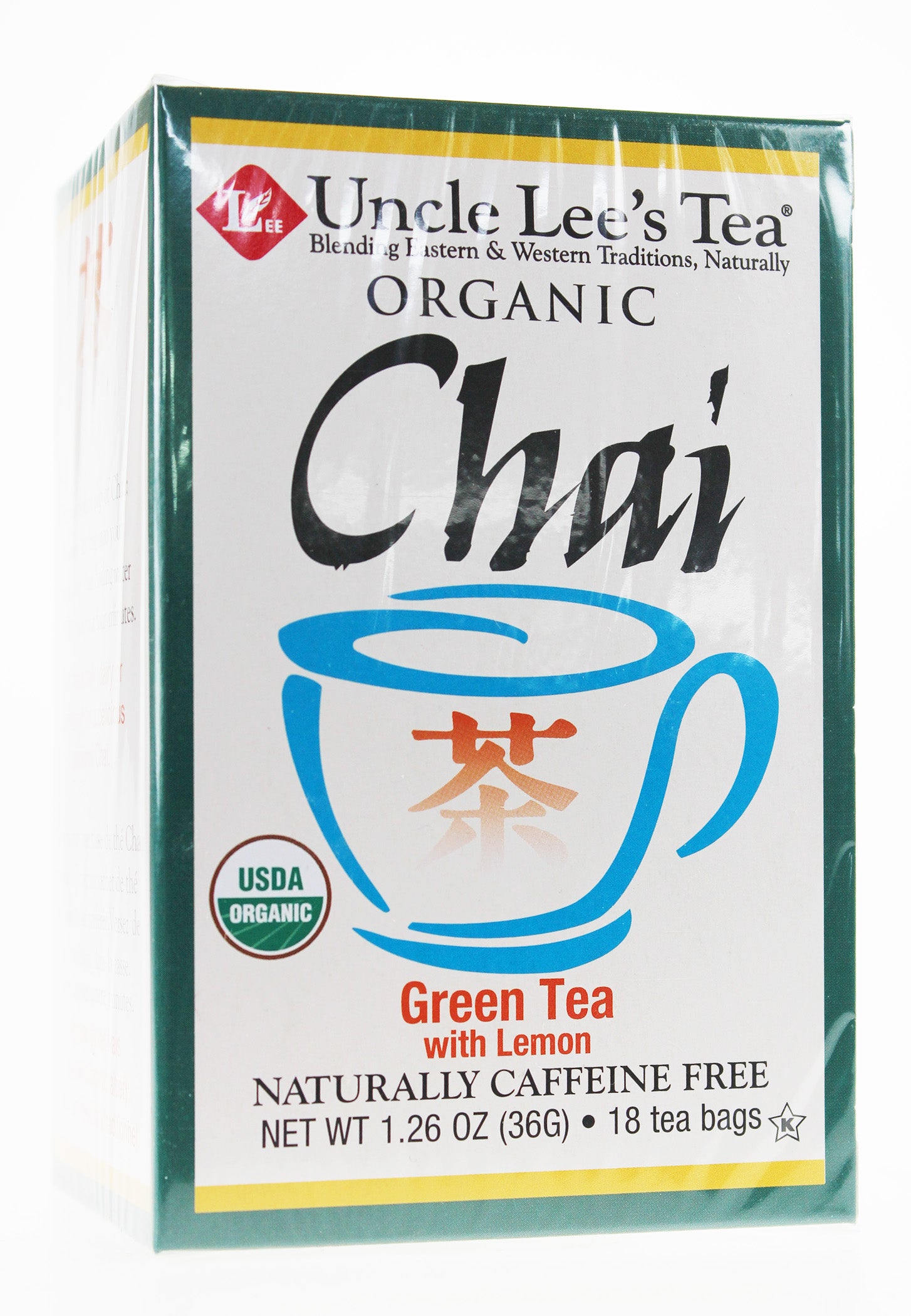 Organic Green Tea Lemon Chai
