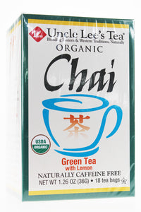 Organic Green Tea Lemon Chai