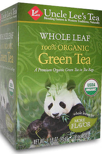 Whole Leaf, Organic Green Tea