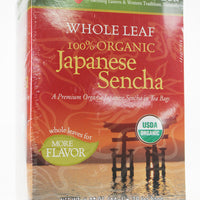 Whole Leaf, Organic Japanese Sencha