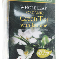 Whole Leaf, Organic Green Tea with Jasmine
