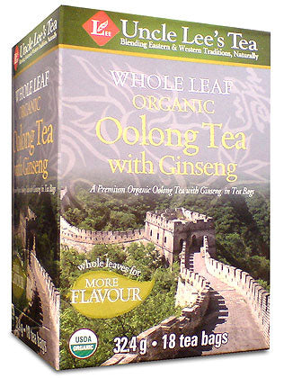 Whole Leaf, Organic Ginseng Oolong Tea