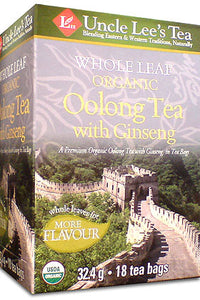 Whole Leaf, Organic Ginseng Oolong Tea