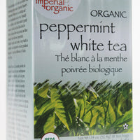 100% Organic Peppermint White Tea
