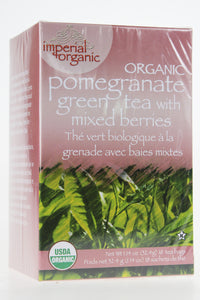 Organic Pom Green Tea w.Mix Berries