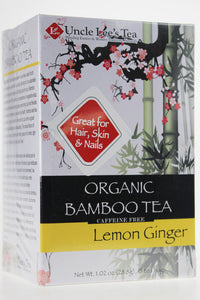 Organic Bamboo Tea Lemon Ginger