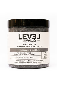 Vanilla+Charcoal Body Polish