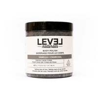 Vanilla+Charcoal Body Polish