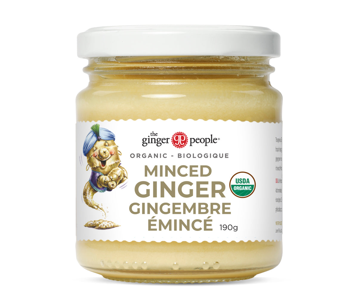 Organic Minced Ginger