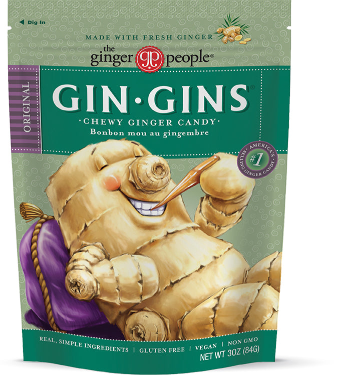 Gin Gins Orignal Chewy Ginger Cdy