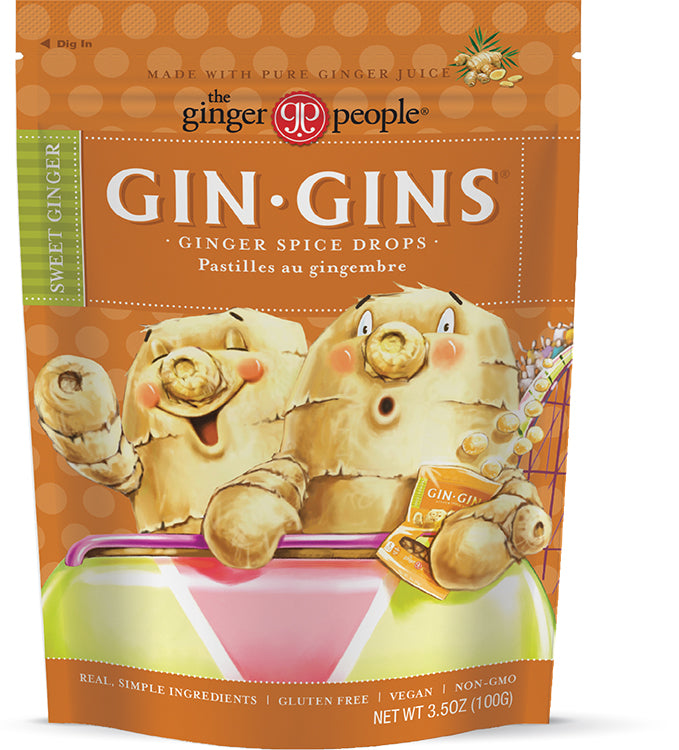 Gin Gins Ginger Spice Drops