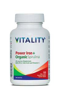 Power Iron+Organic Spirulina