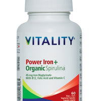 Power Iron+Organic Spirulina