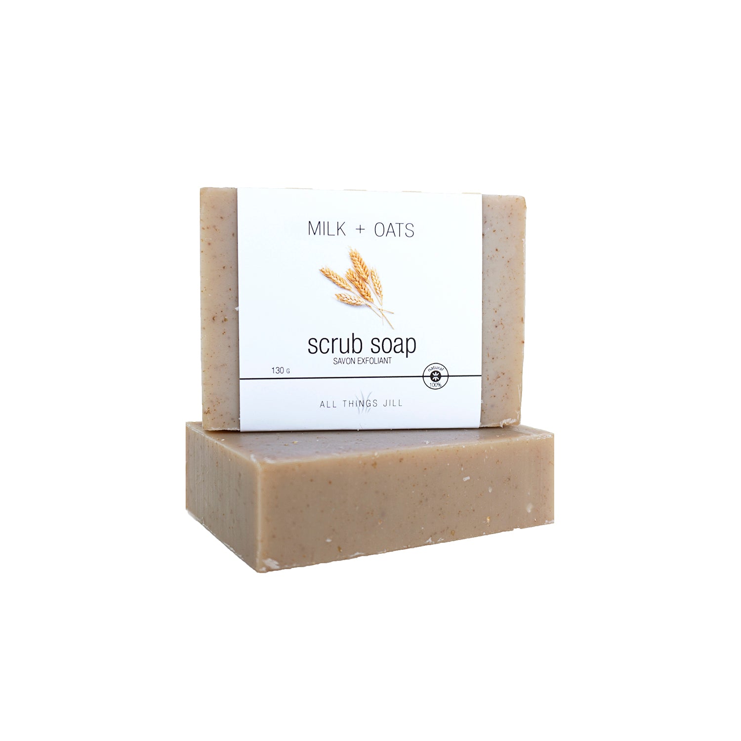 Milk + Oats Scrub Bar Soap