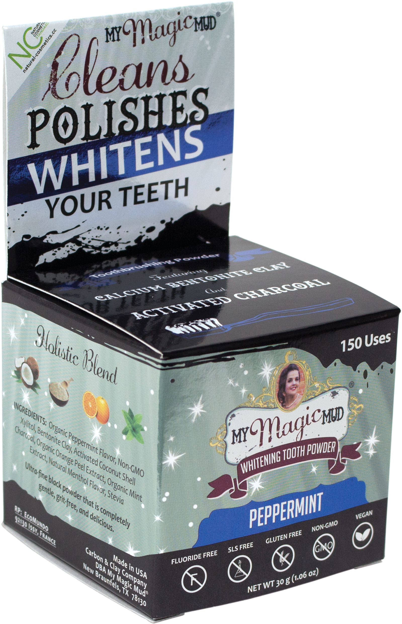 Charcoal Tooth Powder Peppermint