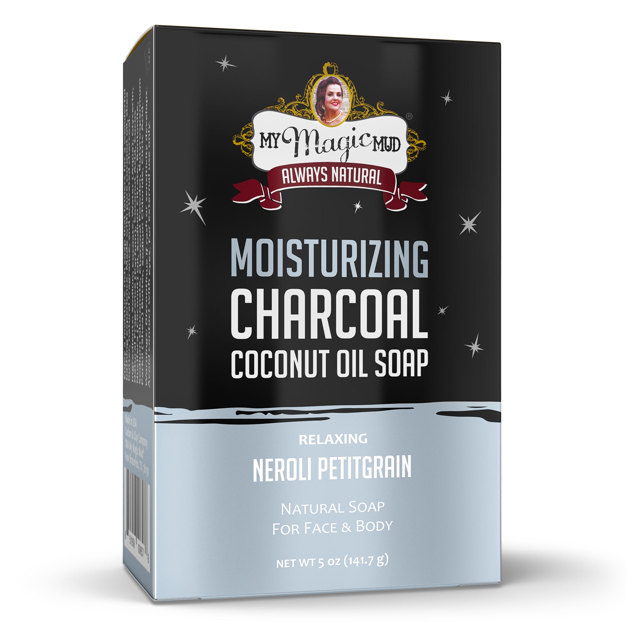 Neroli Charcoal & Coconut Oil Soap