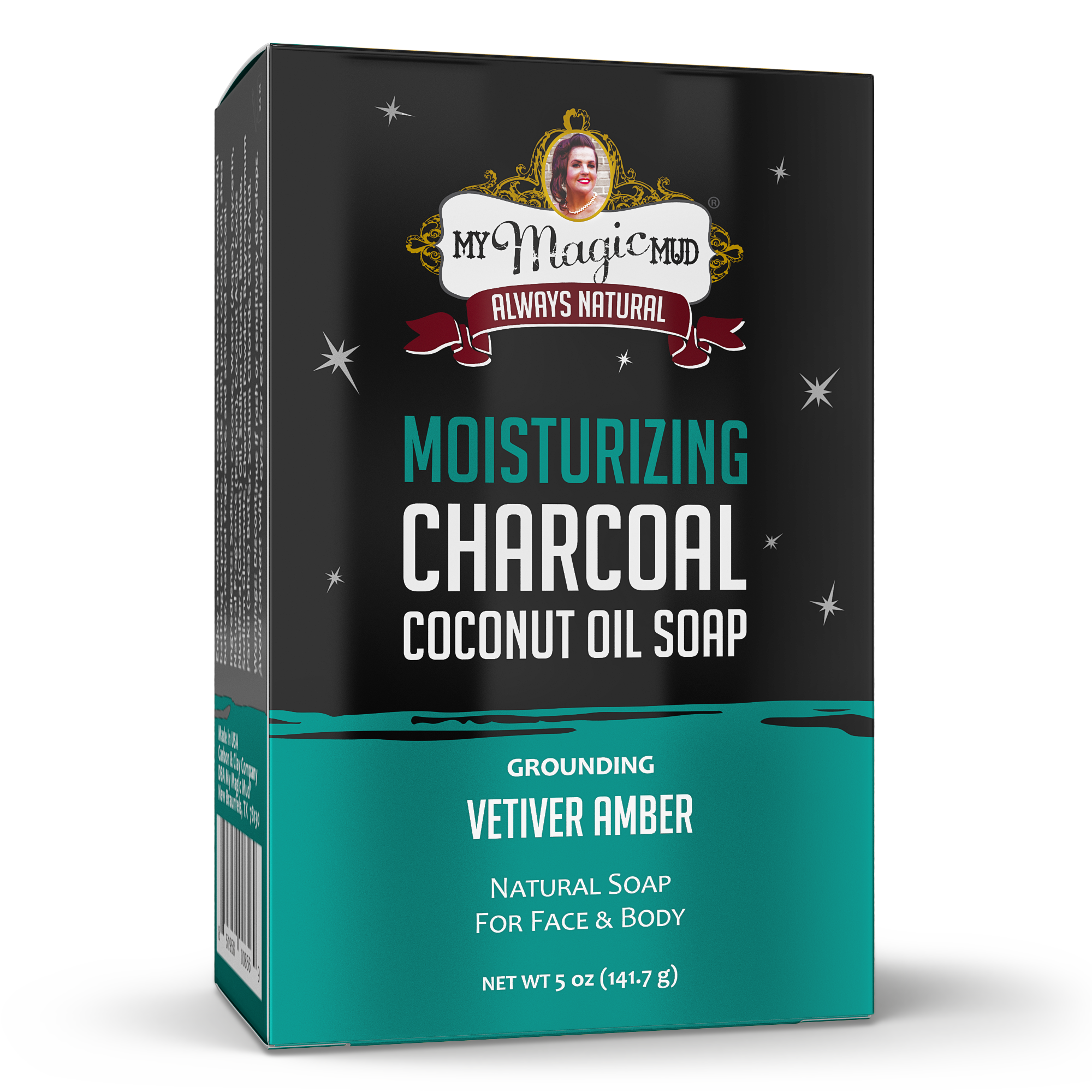 Vetiver Charcoal & Coconut Oil Soap