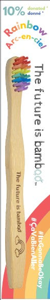 Rainbow Kids Bamboo Toothbrush