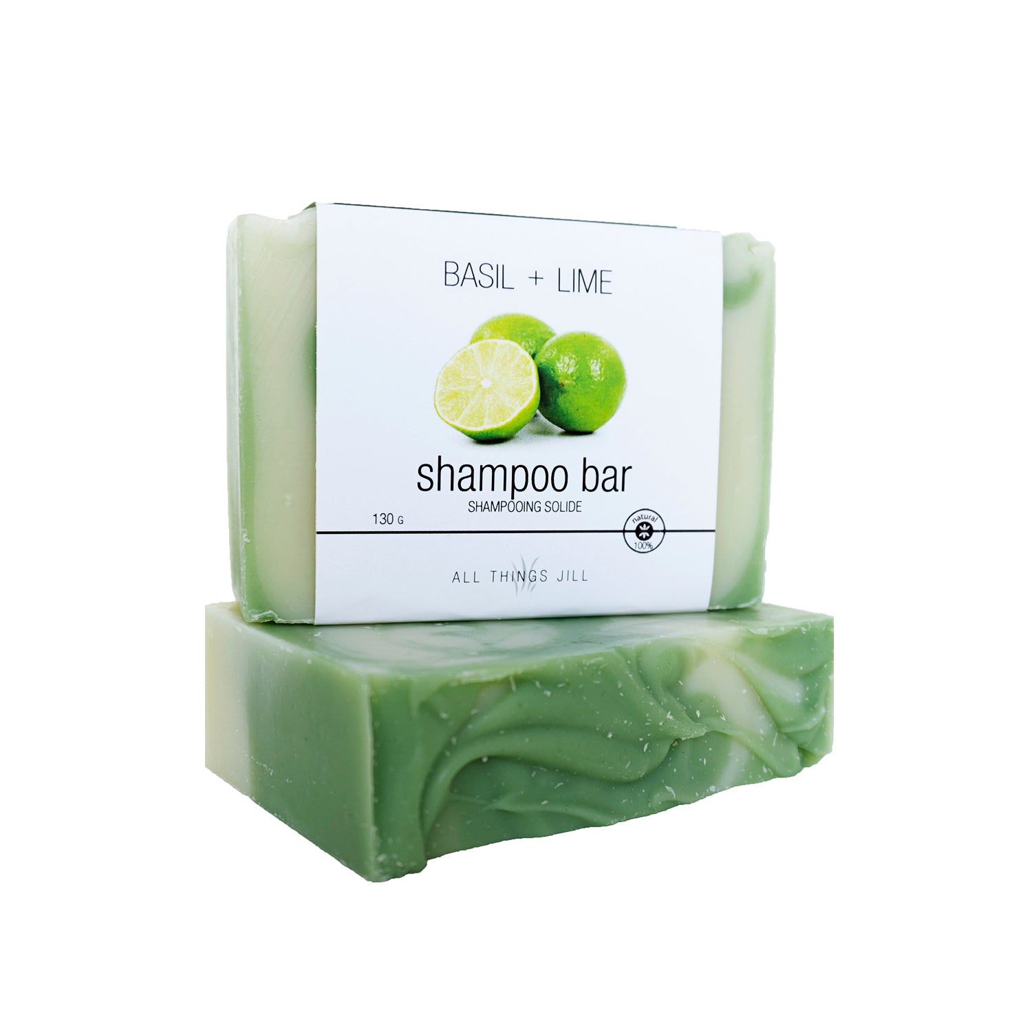Basil + Lime Shampoo Bar