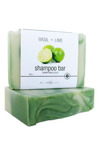 Basil + Lime Shampoo Bar