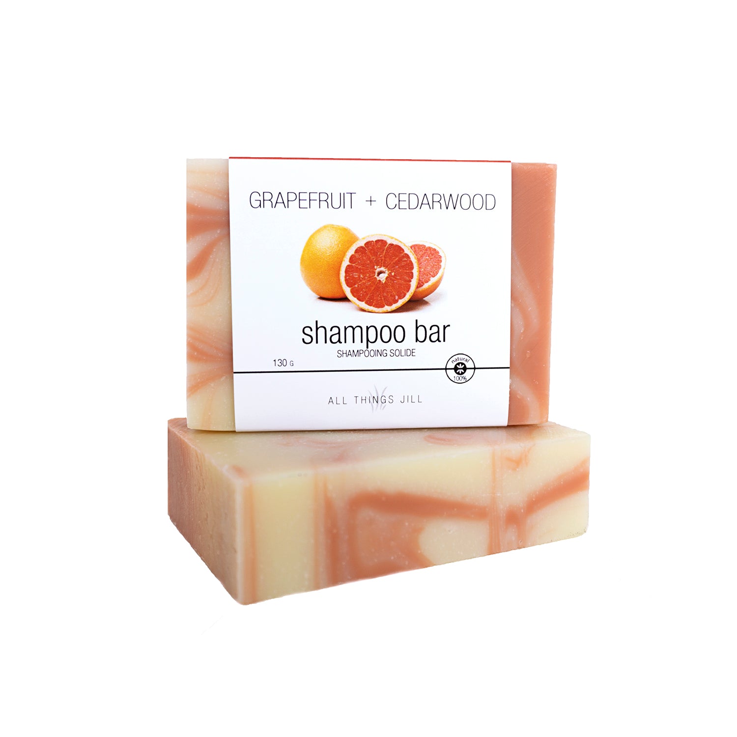 Grapefruit + Cedarwood Shampoo Bar