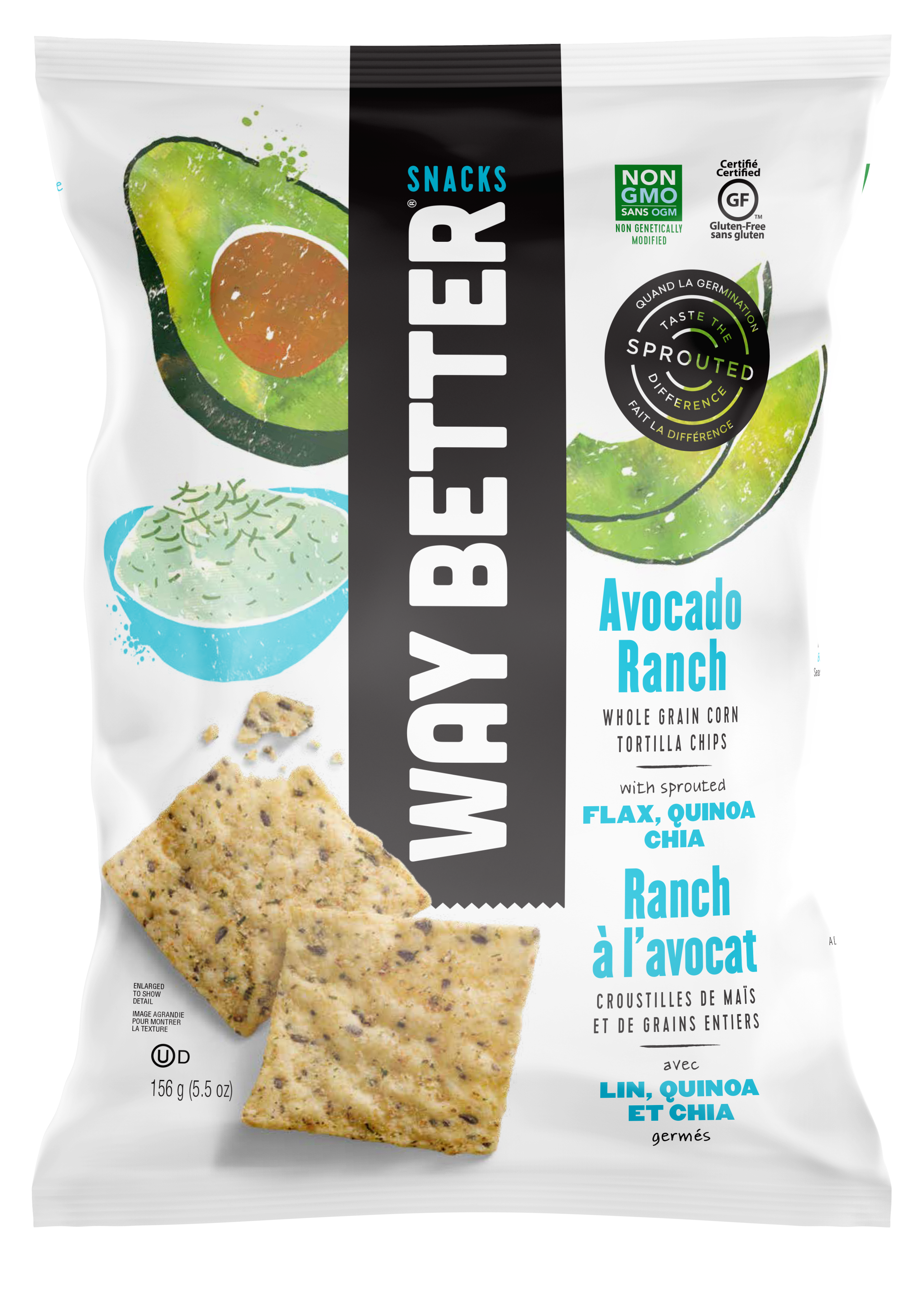 Avocado Ranch Corn Tortilla Chips