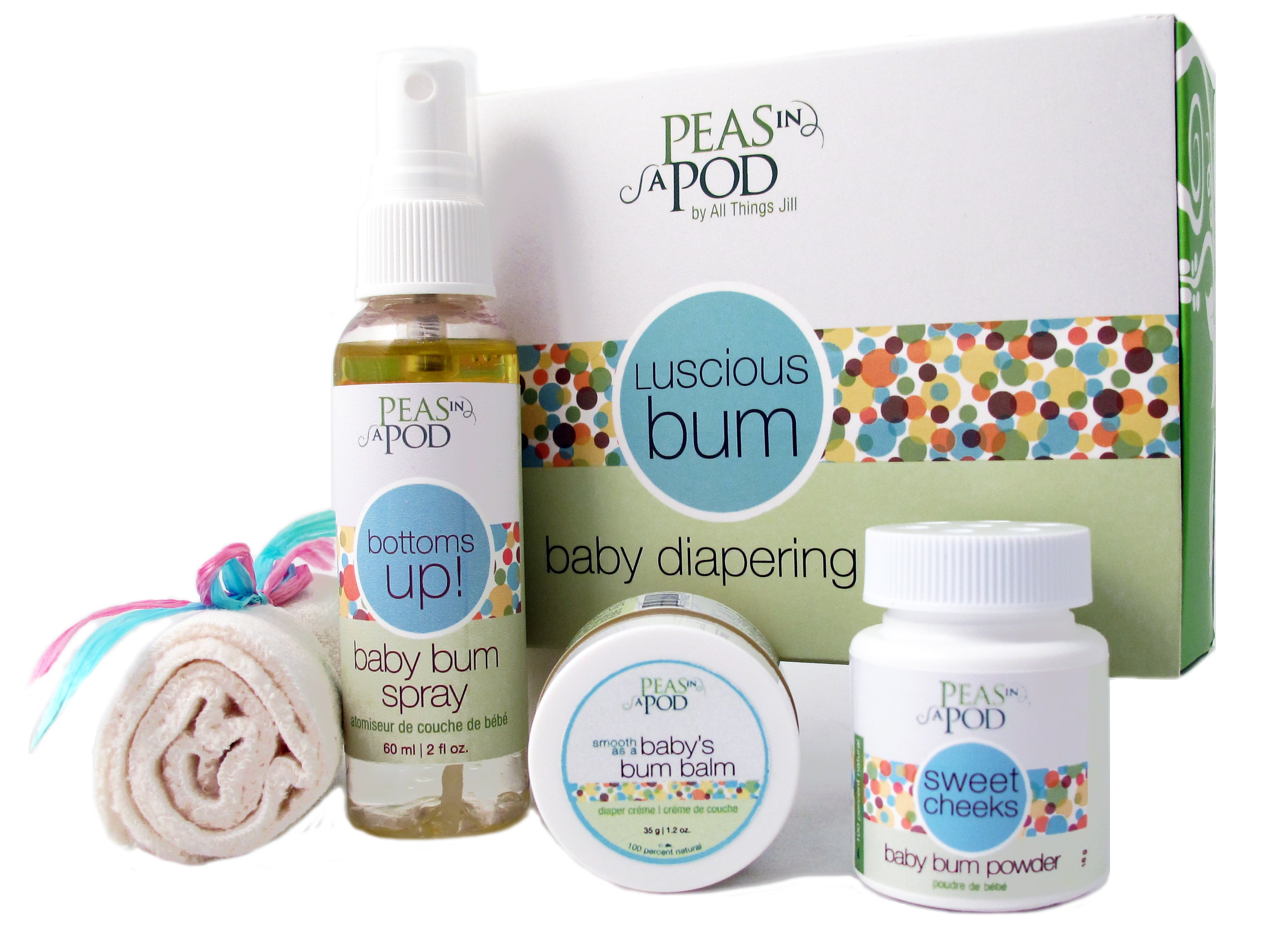 Luscious Bum Baby Diapering Kit