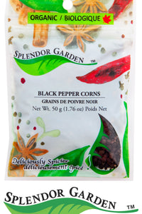 Organic Peppercorn Black