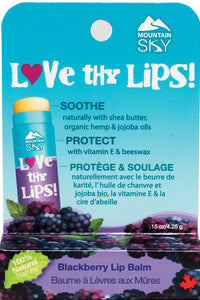 Blackberry Lip Balm Clip Strip