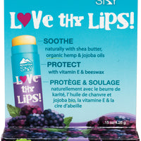 Blackberry Lip Balm Clip Strip