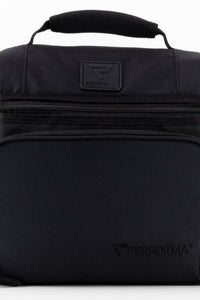 6-Meal Cooler Bag - Black/Black