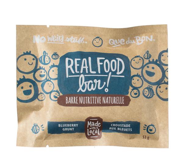 Real Food Bar - Blueberry Grunt