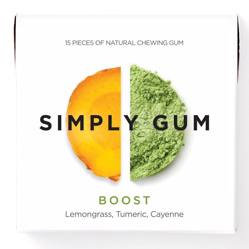 Boost Natural Chewing Gum