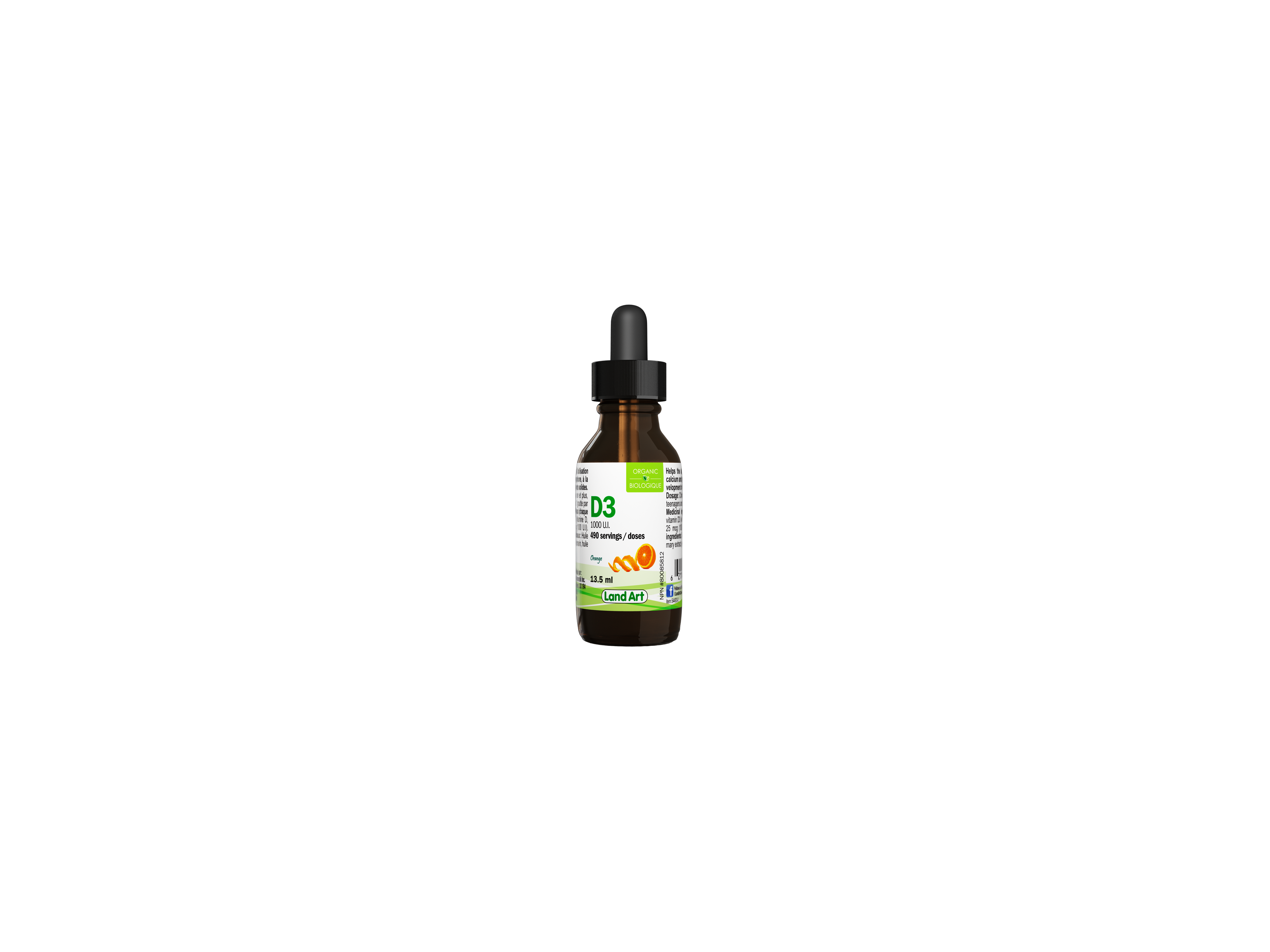 Organic Vitamin D3 1000IU