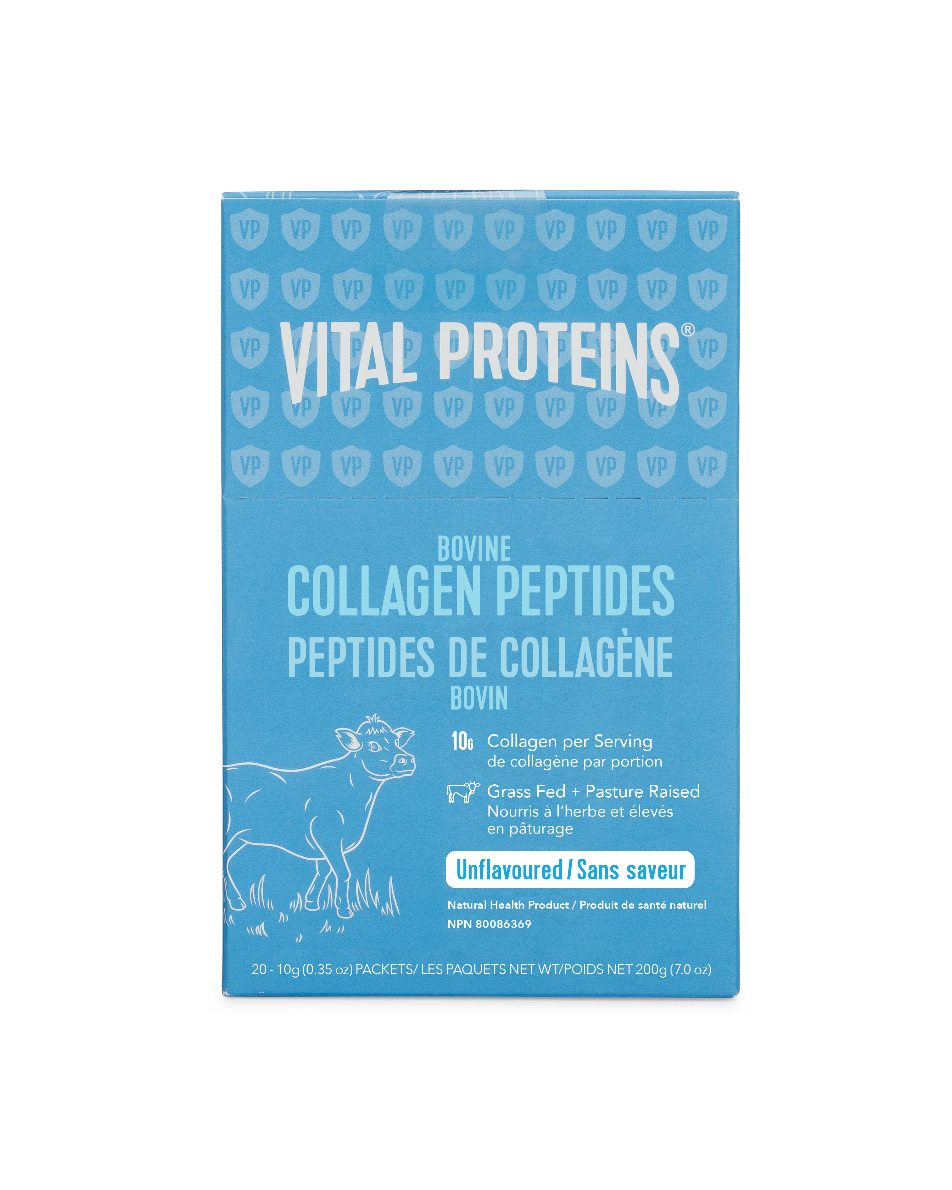 Collagen Peptides Stick Pack Box