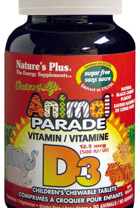 Animal Parade SFree Vit D3, Blk Chy