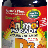 Animal Parade SFree Vit D3, Blk Chy