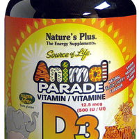 Animal Parade Vit D3, Blk Chy