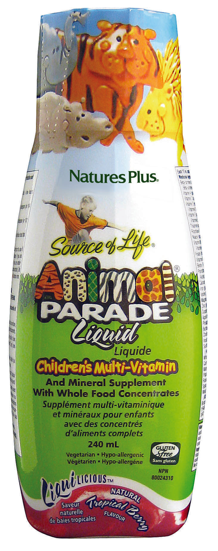 Animal Parade Child Liq Multi, Trop