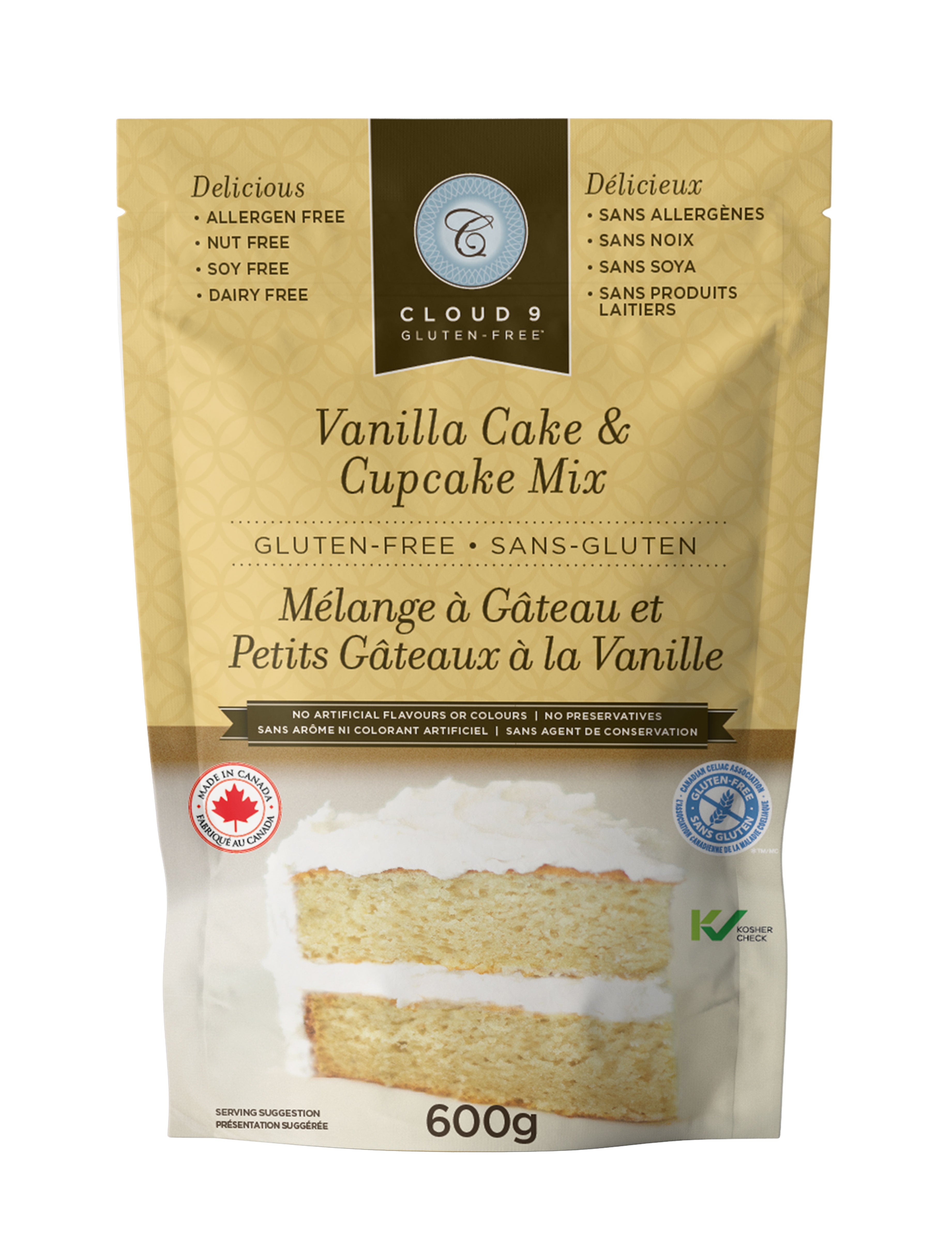 GF Classic Vanilla Cake&Cupcake Mix