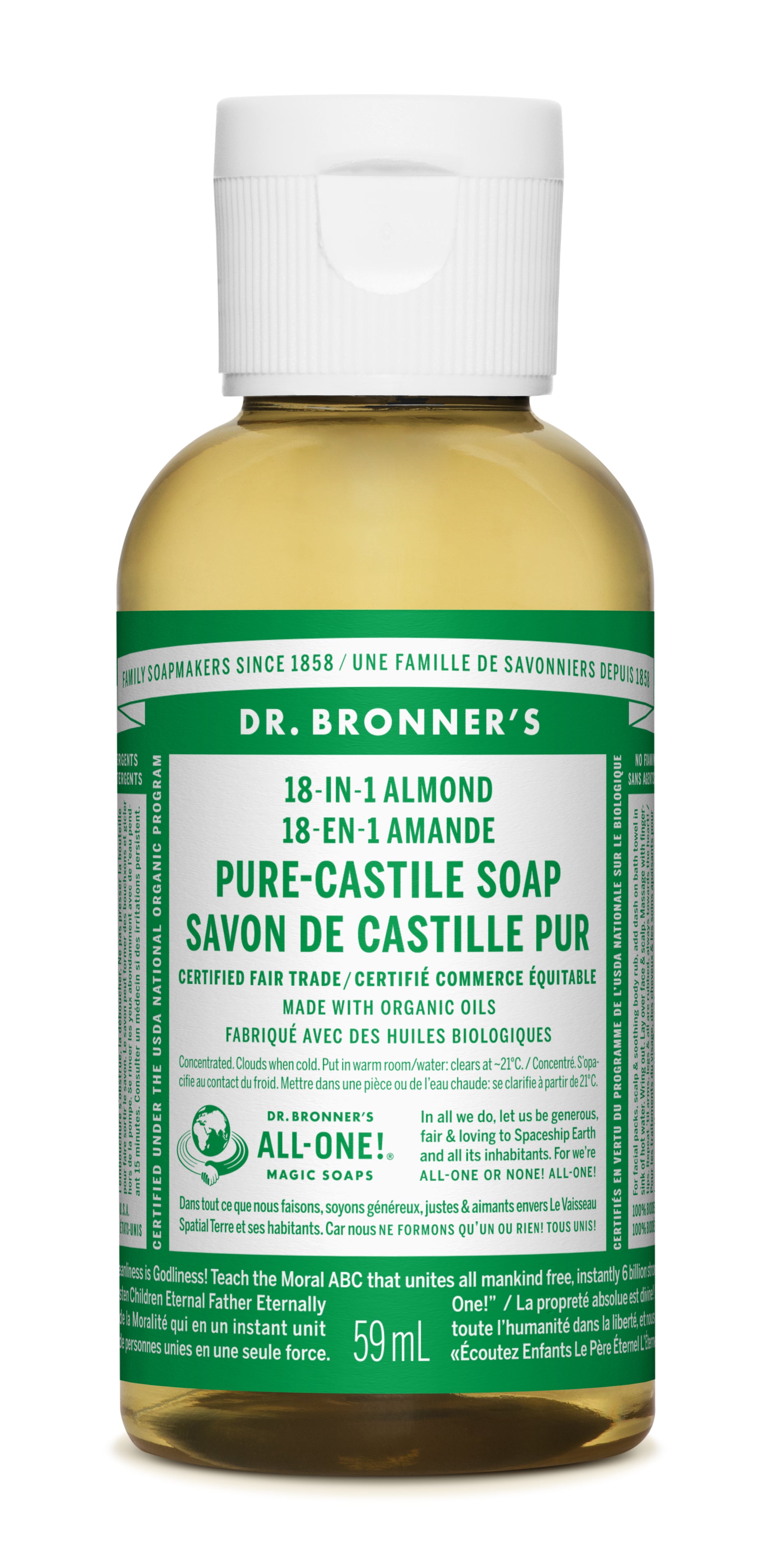 Almond Pure-Castile Liquid Soap