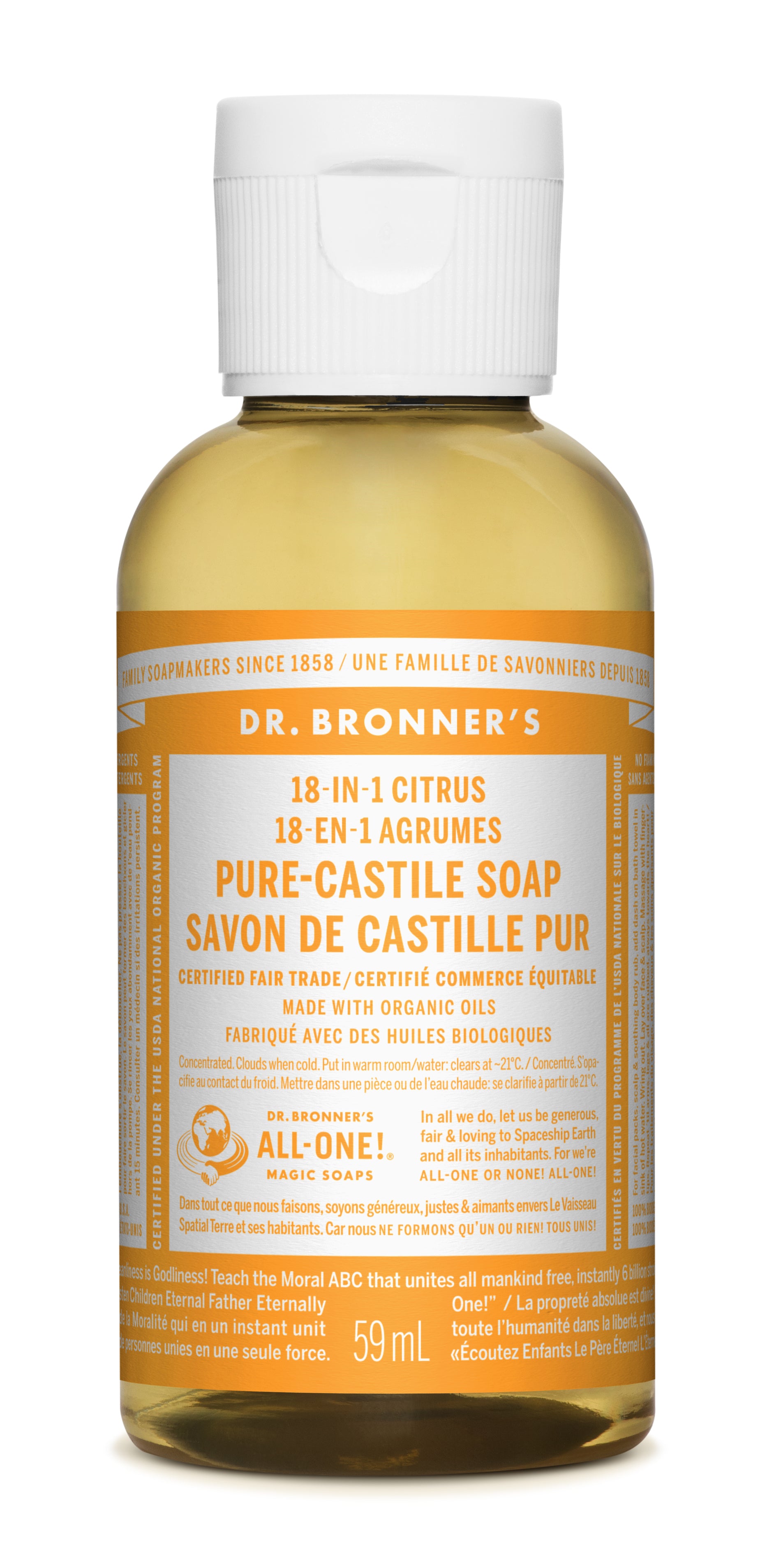 Citrus Pure-Castile Liquid Soap