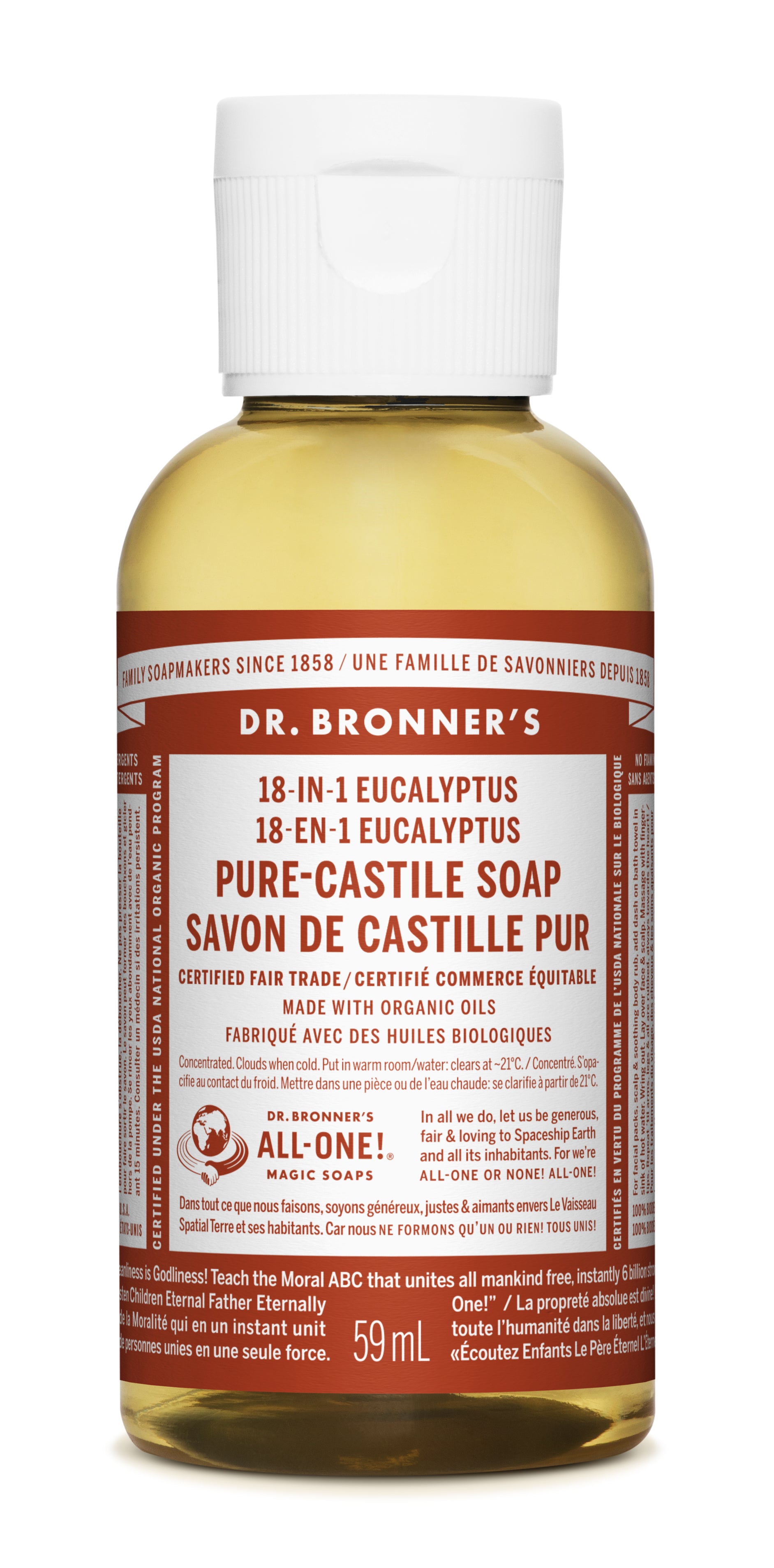 Eucalyptus Pure-Castile Liquid Soap