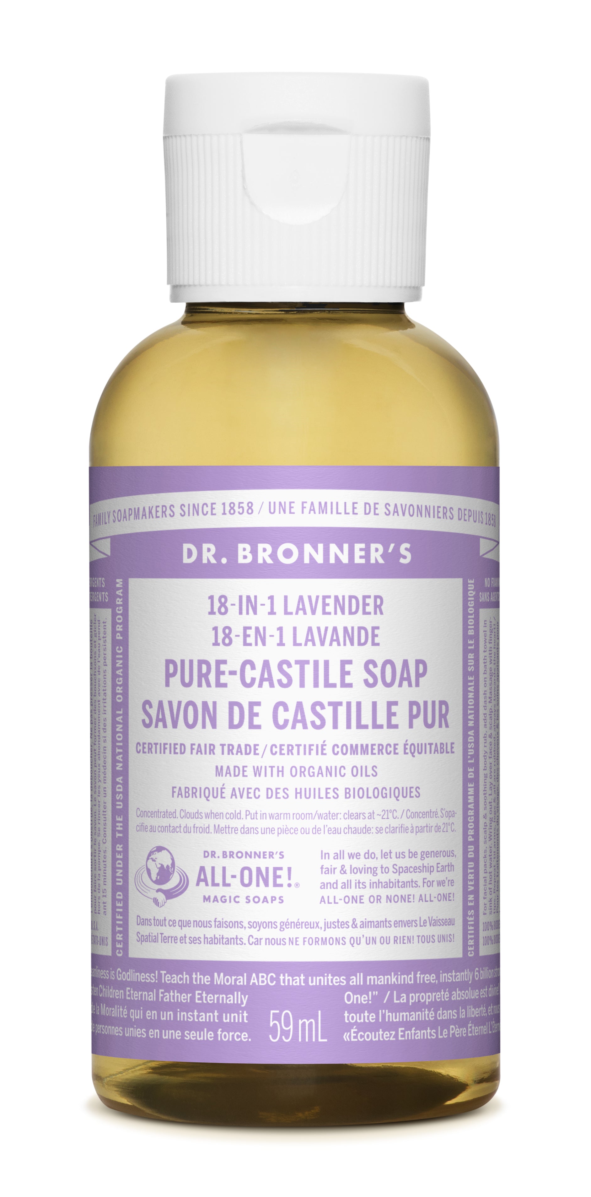 Lavender Pure-Castile Liquid Soap