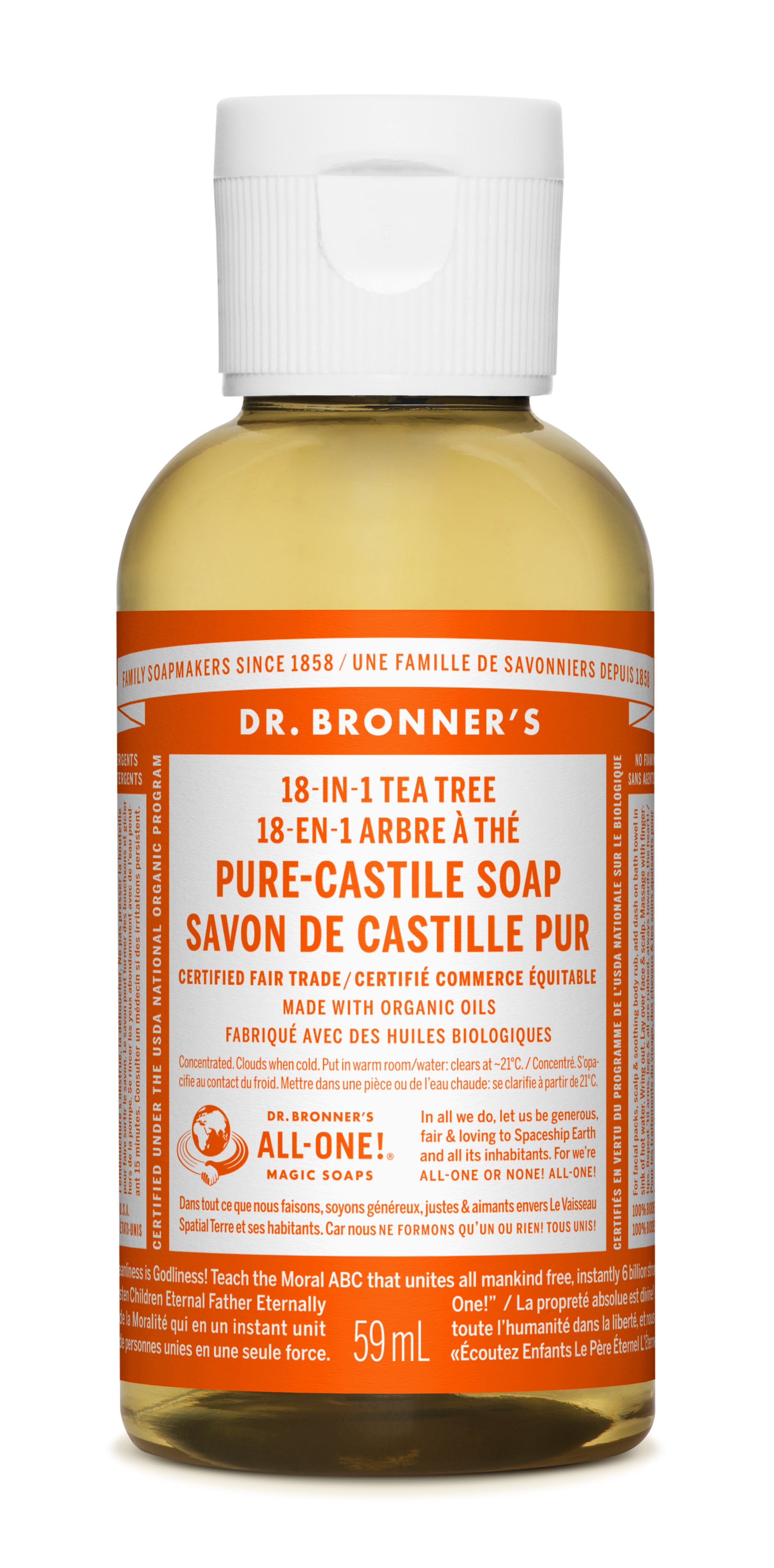 Tea Tree Pure-Castile Liquid Soap