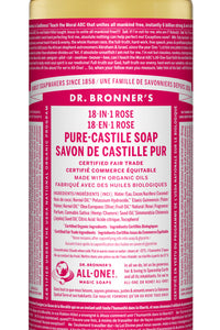 Rose Pure-Castile Liquid Soap