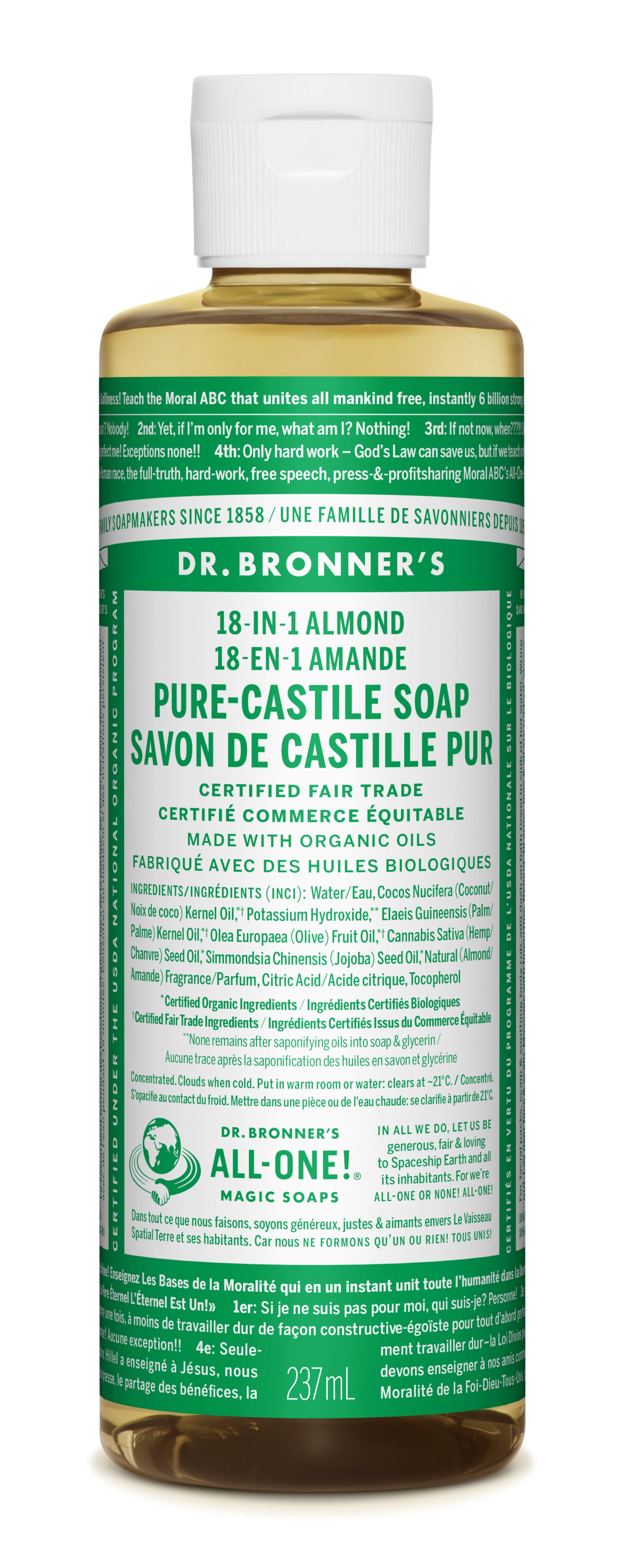 Almond Pure-Castile Liquid Soap