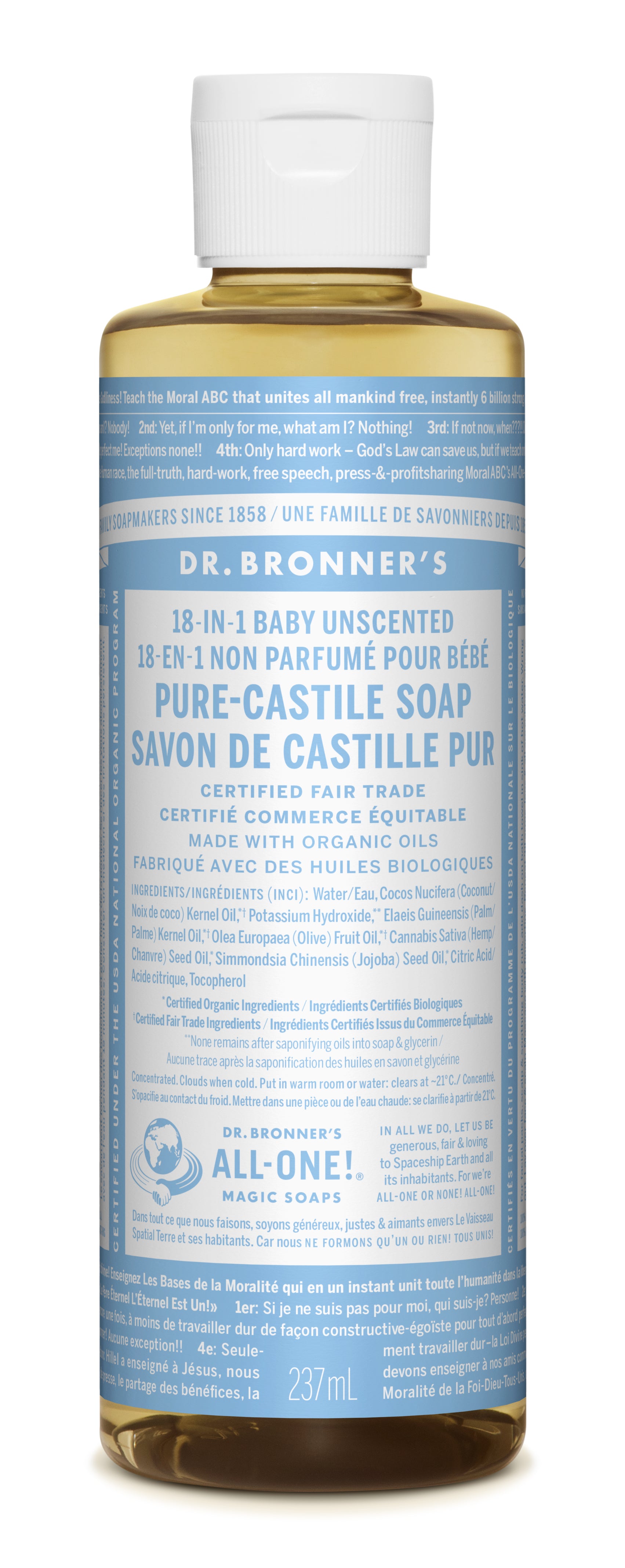 Baby-Unscented Pure-Castile Liquid