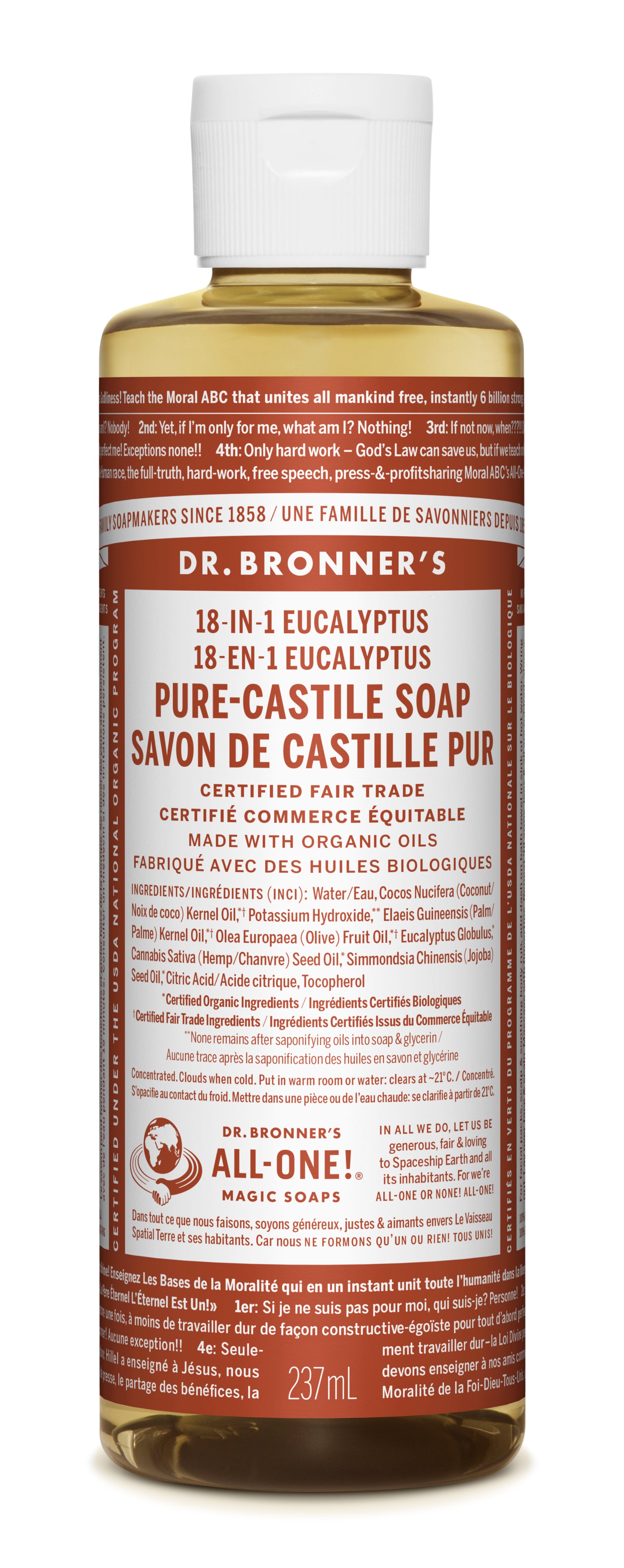 Eucalyptus Pure-Castile Liquid Soap