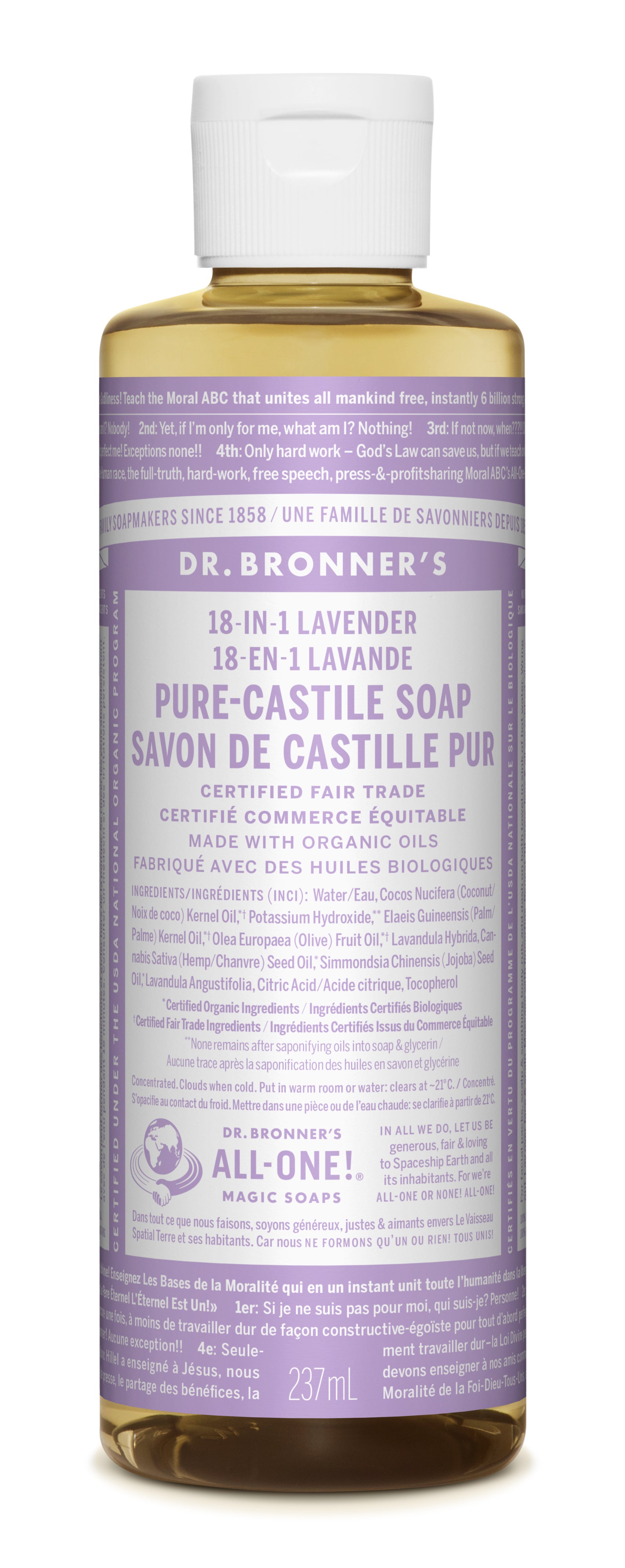 Lavender Pure-Castile Liquid Soap